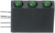 A764B/3SYG/S530-E1 PCB LED 3 mm round green