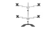 ARMQUADSS 4 Monitor Adjustable Arm Stand, 75x75/100x100, 8kg