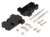 2360-0102-21, Корпус: для разъемов D-Sub; D-Sub 9pin, D-Sub HD 15pin; прямой, Encitech Connectors
