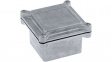 RND 455-00604 Sealed Metal Enclosure, Light Grey, 96.2 x 96.2 x 67 mm, Aluminium Alloy / ADC12