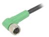 SAC-3P-1,5-PUR/M8FR, Соединительный кабель; M8; PIN:3; угловой; 1,5м; вилка; 60ВAC; 4А, Phoenix Contact