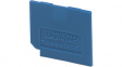 1414022 End plate, blue