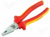 431002, Щипцы; изолированные, пассатижи; 180мм, C.K Magma (Carl Kammerling brand)