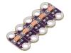 DEV-14010, Модуль: LED; LilyPad; Цвет: розовый; металлизированные отверстия, SparkFun Electronics