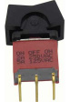 RND 210-00521 Miniature Rocker Switch, SPDT, On-Off-On