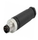 A008.03.01.121.001.0000, M8A-Code 3 Pin Male 0° - Field Attachable - 3x0.50 mm2 max., Nemus