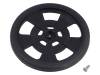 GMPW-B BLACK WHEEL WITH ENCODER STRIPES, Колесо; черный; Ось: сплющенная с обеих сторон; Кол-во шт: 1, POLOLU