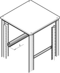 21127-198 [10 шт], Slide rail PU=10 ST, Schroff