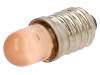 LO-E10-24AC/DC Лампочка LED; оранжевый; E10; 24ВDC; 24ВAC; Ярк.AC:600-800мкд