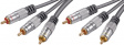 Audio-/video cable RCA 3x RCA-Plug 3x RCA-Plug 1.5 Audio-/video cable RCA 3x RCA-Plug 3x RCA-Plug 1.5 m