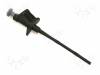 6005-IEC-SW Clip-on probe; pincers type; 6A; black; Grip capac: max.4.5mm