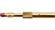 SFK 40 Au /-U1 Laboratory plug pin diam. 4 mm -