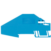 PHP PNT16, End and fixing plate PHP PNT 46.97 x 3 x 90.16 mm blue, Weidmuller