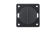 936752505 Wall Push-Button Switch Matte INTEGRO 2x OFF-(ON) Flush Mount 10A 250V Anthracite