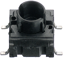 3FSH9, Board switch without LED, 50 mA, 24 VDC, MEC