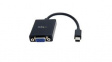 MDP2VGA  Adapter, Mini DisplayPort Plug / VGA Socket