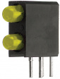 L-7104MD/2YD LED; в корпусе; желтый; 3мм; Кол-во диод: 2; 20мА; 40°; 2,1?2,5В