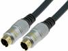 TCV6600-1.2, Кабель; SVHS вилка 4pin, с обеих сторон; 1,2м; Покрытие: позолота, PROLINK