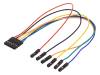 6-PIN MTE CABLE Соединительный кабель; "мама"-"мама",1x6 штыревое гнездо
