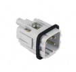 JKM 04 male insert, 4 poles + PE