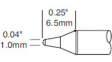 CVC-7CN0010P Soldering cartridge Conical 1 mm 390 °C