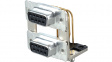 164A19919X D-Sub dual socket 18 female / female solder pcb tht/90deg.