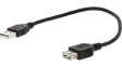 VLCP60010B02 USB Cable 200 mm Black