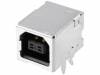UBB-4R-D14T-4D, Гнездо; USB B; на плату; THT; PIN:4; угловой 90°; Верс: USB 2.0, JST