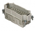 CQEM 32 CQE, 32 poles + earth, male insert, for male contacts 16A, EN 61984 (2001-11)