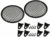 GRILL3065-BK, Декоративная решетка динамика; 6,5", 4CARMEDIA