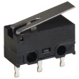 D2F-L Micro switch 3 AAC 2 ADC Flat lever Snap-action switch 1 change-over (CO)