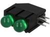 L-1503EB/2GD, LED; в корпусе; Кол-во диод:2; 5мм; THT; зеленый; 15-30мкд; 60°, Kingbright