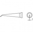 LT 1LX Soldering Tip Conical long, curved, 0.2 mm