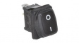 KRE2ANA1BBD Rocker Switch, 1NO, ON-OFF, IP65, Black