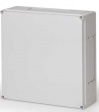 CPCF404013T Cubo C 400 x 400 x 132 мм, выбивные фланцы, прозрачная крышка, PC, IP 66/67