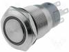 V19-11R-24G-S Переключатель: антивандальный; 1; SPDT; 0,5A/220ВAC; 1A/24ВDC