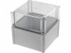 PC191918T, Корпус: универсальный; Х:188мм; Y:188мм; Z:180мм; SOLID; серый, Fibox