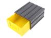 PK1 YELLOW, Модуль с выдвижной ячейкой; Внутр.размеры: 94x115x51мм; W: 105мм, KONGER