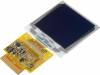 DEP 128128D-Y Дисплей: OLED; графический; 1,5"; 128x128; желтый; PIN:16; 60кд/м2