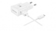EP-TA20EWEUGWW USB Wall Charger, Euro Type C (CEE 7/16) Plug - USB A Socket, 10W