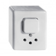 82063.X.61 Combination switch and socket CH -