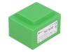 TEZ16/D110/12V, Трансформатор: залитый; 16ВА; 110ВAC; 24В; 666,6мА; IP00; 420г, Tufvassons