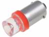 OST089S01GD-R5RUT8C1A, Лампочка LED; красный; BA9S; 1(тип)лм; Кол-во диод:1; 0,24Вт; 120°, OPTOSUPPLY