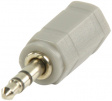 BAP442 Audio adapter 3.5 mm Jack plug, stereo male 3.5 mm - 2x jack coupling