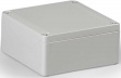SPCP131306G Cubo S 125 x 125 x 60 мм, 50 мм основание, глухая стенка, серая крышка, PC, IP 6