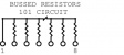 4608X-101-221LF Resistor network SIL 220 Ohm +- 2 %