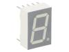 TDSR1350 Дисплей: LED; 7-сегментный; 13мм; красный; 0,28-3,6мкд; анод; 0,51"