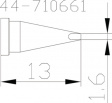 44-710661 Soldering tip