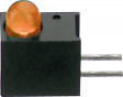 551-2507F PCB LED 3 mm round Orange standard