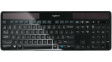 920-002915 Wireless Solar Keyboard, K750, FR France, AZERTY, USB, Wireless